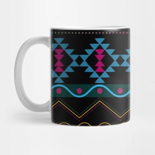 Neon Vintage Pattern Design Mug